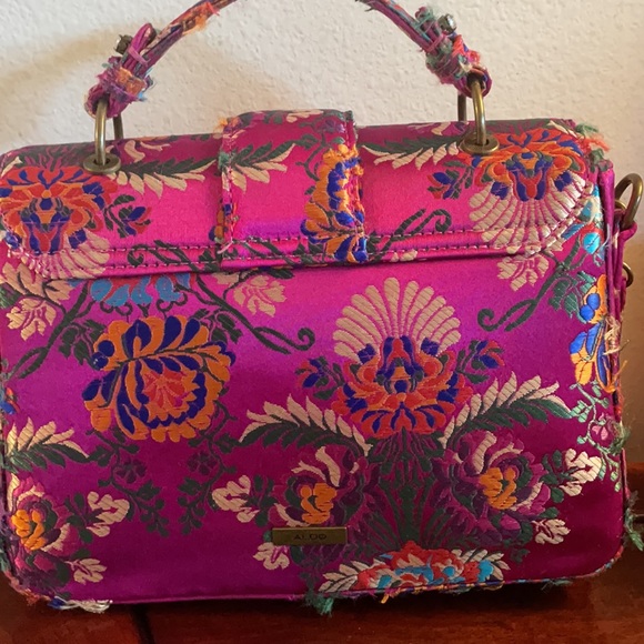 Aldo  Floral Satchel - Picture 4 of 7